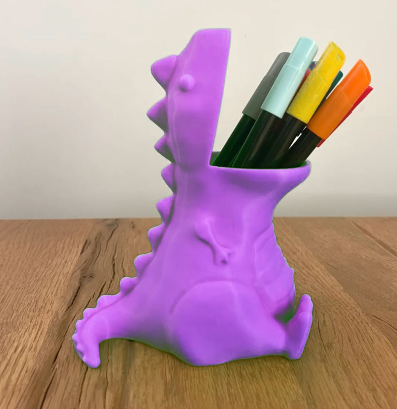 מעמד עטים דינוזאור דן תלת מימד