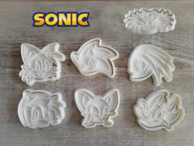 סט חותכני עוגיות סוניק