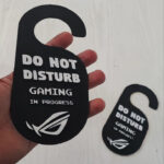 תלי דלת לא להפריע בהתאמה אישית