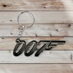מחזיק מפתחות 007 דן תלת מימד DAN–3D jpg