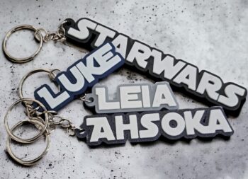 מחזיק מפתחות בהתאמה אישית מלחמת הכוכבים